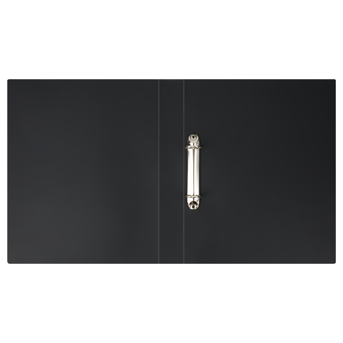 Папка на 2 кольца А4 40мм OfficeSpace "Вита" пластиковая, 500 мкм, чёрная