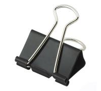 Зажимы 15 мм чёрный Binder clips