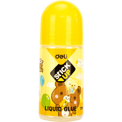 Клей бумажный Deli "Liquid Glue 7301А" 35 мл., жидкий, прозр.