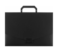 Портфель пластиковый STAFF А4 (320х225х36 мм), без отделений