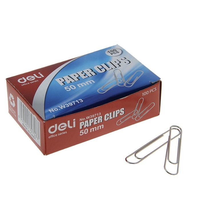 Скрепки 50 мм 100 шт