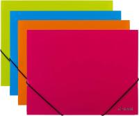 Папка на резинках 15 мм. "Deli Rio" пласт., ассорти