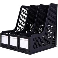 Модуль вертик. 265мм "Deli", 3 отделения, черный