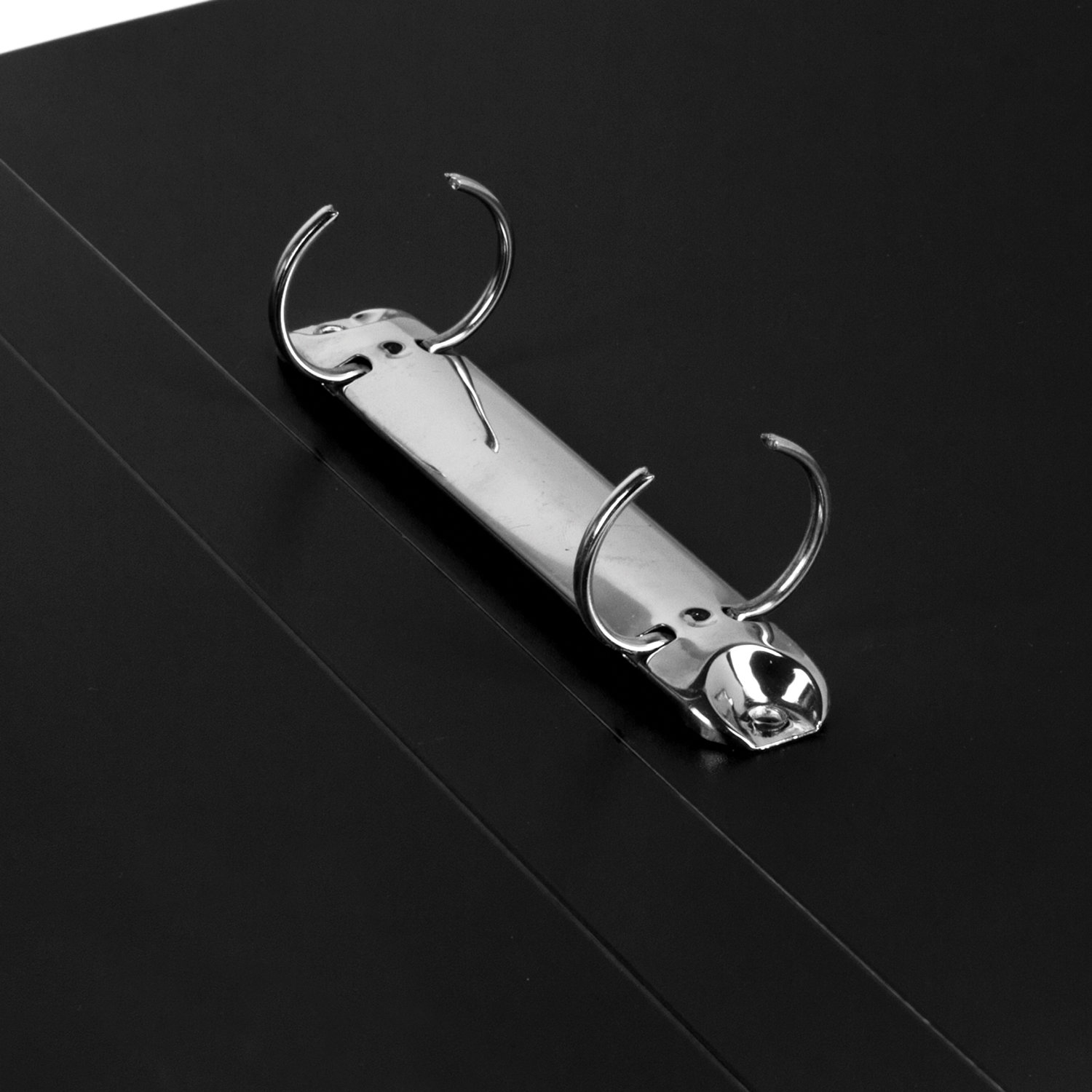 Папка STAFF 225717 на 2 кольца черная