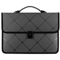 Портфель с ручкой "Deli" на 2 отделения, пласт., ассорти