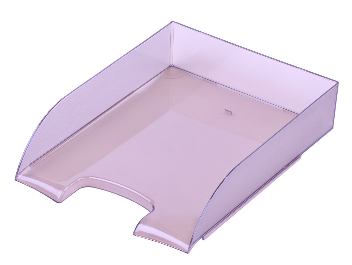 Лоток для бумаги ЭСИР горизонтальный дымчатый