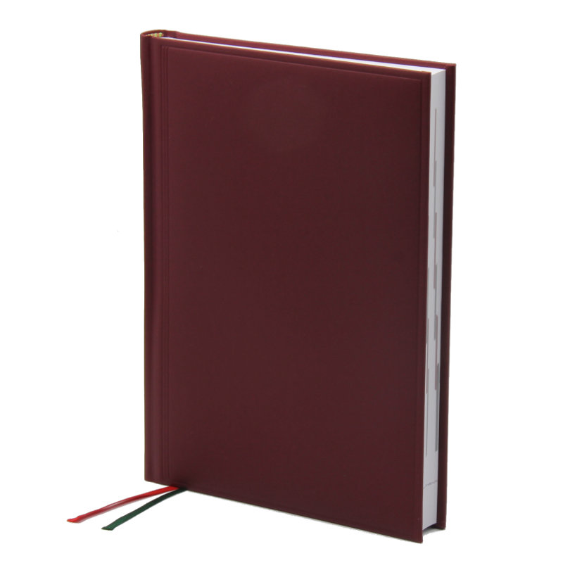 Ежедневник А5, бордо