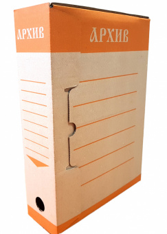Короб архивный 80 мм ECO, 327×80×240 мм, сборный