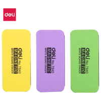 Щетка для доски магнитная "Deli" 110*50*30 мм., ассорти