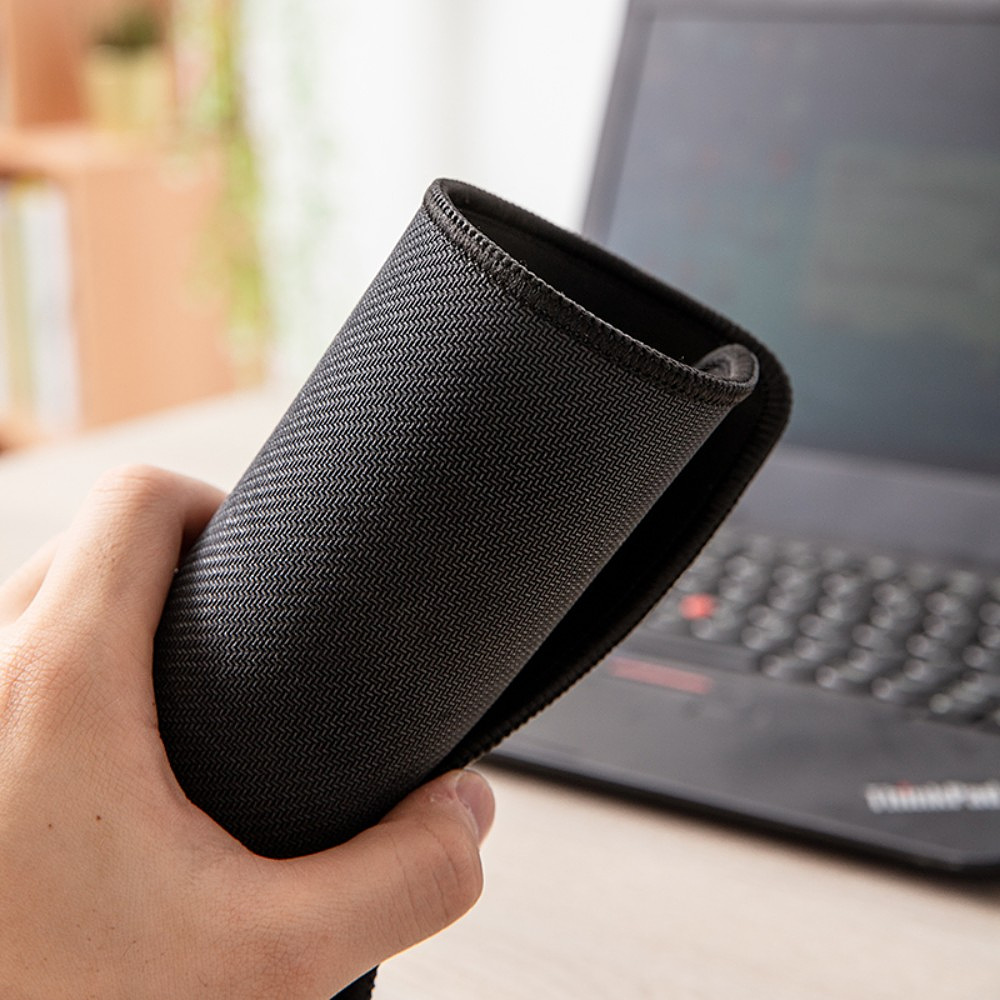 Коврик для мыши Deli, 20*25см черный