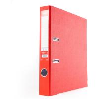 Папка регистратор А4 DELI ПВХ ЭКО 50 мм - красный, мет.уголок