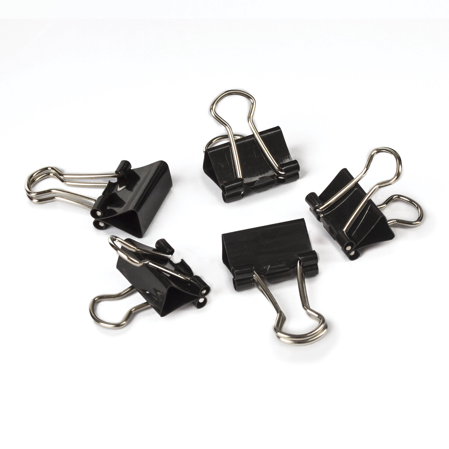 Зажимы для бумаг STAFF EVERYDAY, 15 мм