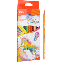 Цв. карандаши 12 шт. "ColoRun" трехгран.