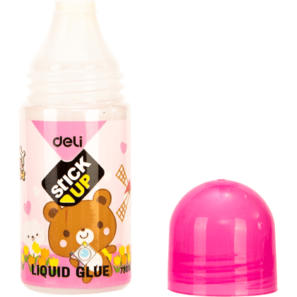Клей бумажный Deli "Liquid Glue 7301А" 35 мл., жидкий, прозр.
