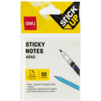 Бумага для записей на клейкой основе DELI 76*76 мм, 50 л., белая