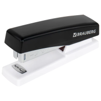 Степлер №24 BRAUBERG "STYLE", 25 л. чёрный