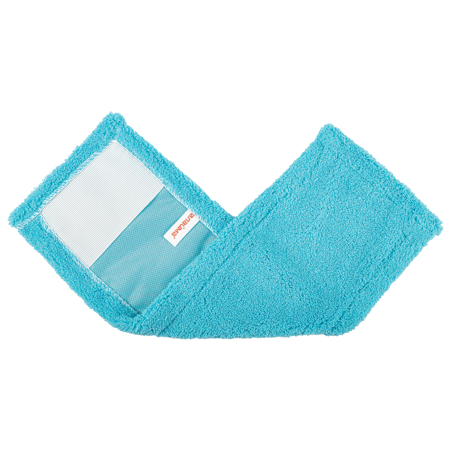 Насадка для плоской швабры 40см карманы (ТИП К), микрофибра, LAIMA "Эконом"