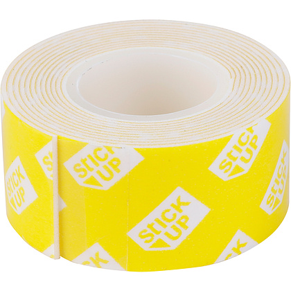 Клейк. лента двусторонняя 25,4 мм*1,5 м "Deli" монтажная, белый