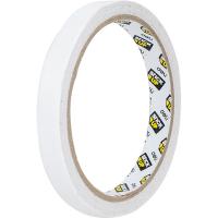 Клейкая лента двусторонняя 12 мм*9,1 м "Deli" белый