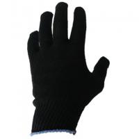 Перчатки трикотажные х/б Лайт из 4-х нитей 10 кл. вязки черный