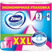 Полотенца бумажные Zewa XXL, 2 рул, 2 слоя, декор