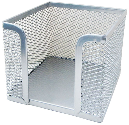 Подставка для бумаг металлическая FOROFIS серебро