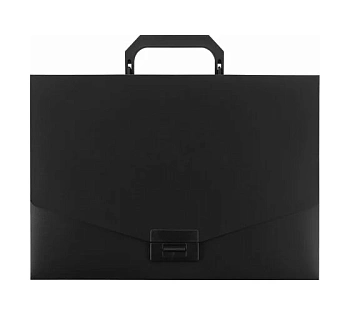 Портфель пластиковый STAFF А4 (320х225х36 мм), без отделений