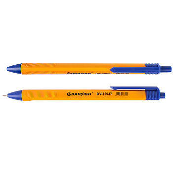 Ручка шариковая автомат. масляная DARVISH, трёхгранный