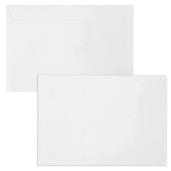 Конверт 229*324 силикон, С4, 90 г/м, внутр.запечатка BRAUBERG (50)