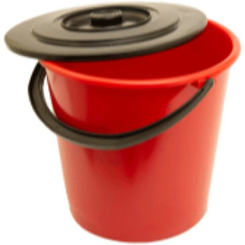 Ведро 12л с крышкой и мерной шкалой