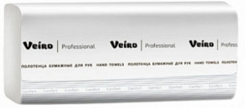 Полотенца бумажные Veiro Professional Comfort Z-сложение