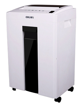 Уничтожитель Deli 9953 (p-5, 2*12, до 8 листов 70гр/м, 23 литров, раб. цикл 10 мин)