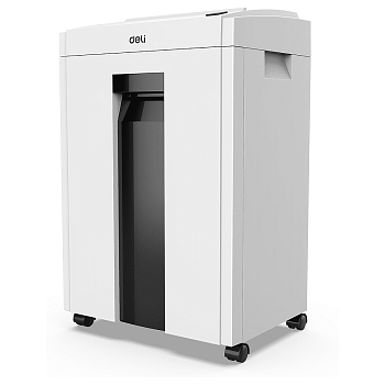 Уничтожитель Deli 9952 (P-4, 4*25, до 10 листов, 23 литров, карты, раб. цикл 10 мин)