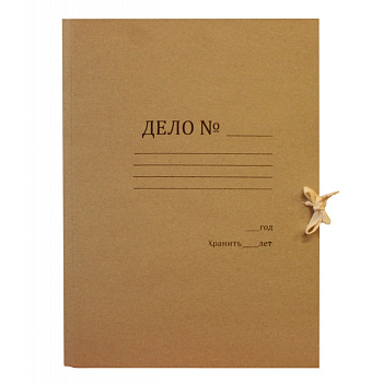 Папка картонная на завязках РБ