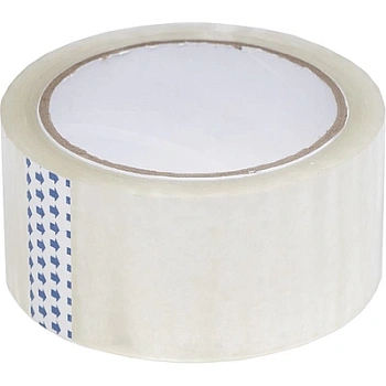 Клейкая лента упаковочная 48 мм*66 м, 45 мкм, прозрачная