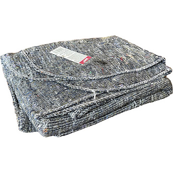 Салфетка для пола из хлопка "York МЕГА" 75*100 см, серый, 1шт./уп, плотность 260г/м2