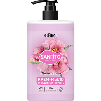 Мыло-крем Effect Sanfito цветочный микс