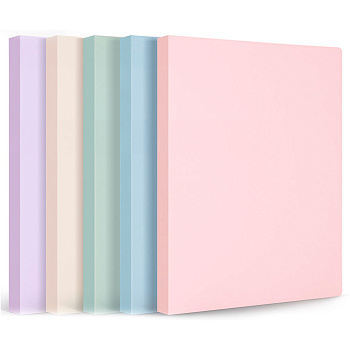 Папка-скоросшиватель на 30 карманов "Deli Pastel" пласт., ассорти