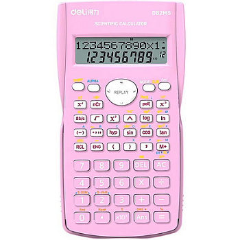 Калькулятор научный "Deli Core" D82MS, 158*85*22 мм, 240 функций