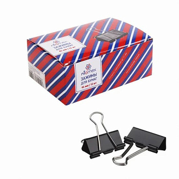 Зажим чёрный ATTOMEX