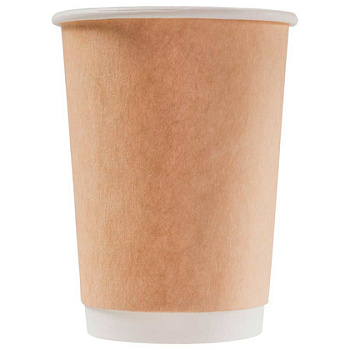 Стакан картонный, 25 шт, 300 мл